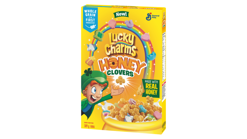 🍀🍀 Caja cereales Lucky Charms Honey Clovers General Mills, cereal.